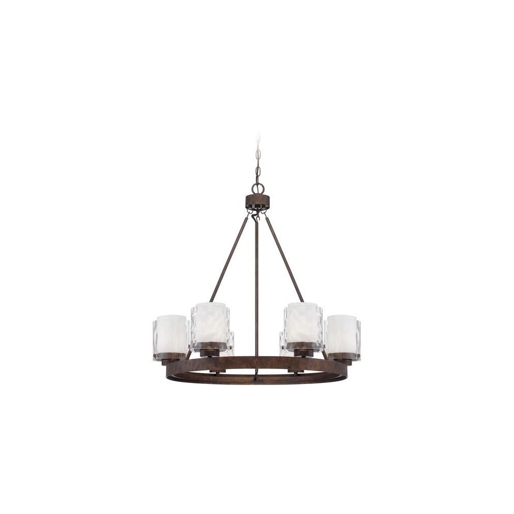 Kenswick 6 Light Chandelier in Peruvian Bronze Kenswick 6 Light Chandelier in Peruvian Bronze