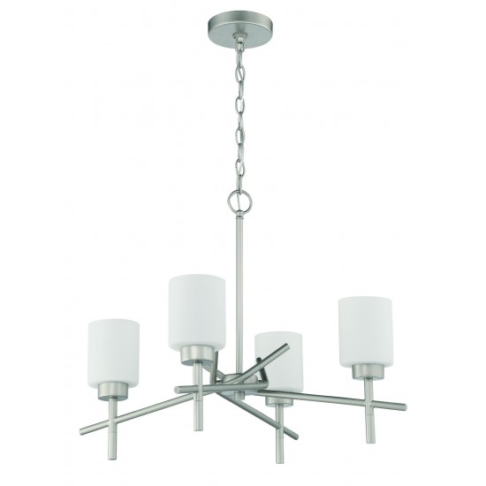 4 Light Chandelier, 54624-SN