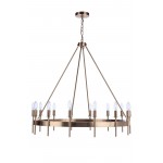 Larrson Chandelier 14 Light Satin Brass