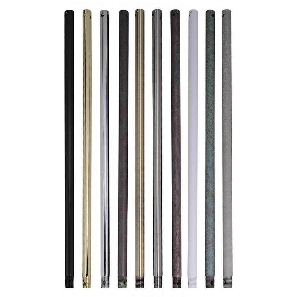 48" Downrod, Gloss Black 48" Downrod, Gloss Black