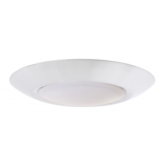 6" LED Slim line Flushmount, Title 24 in White, X9006-W-LED