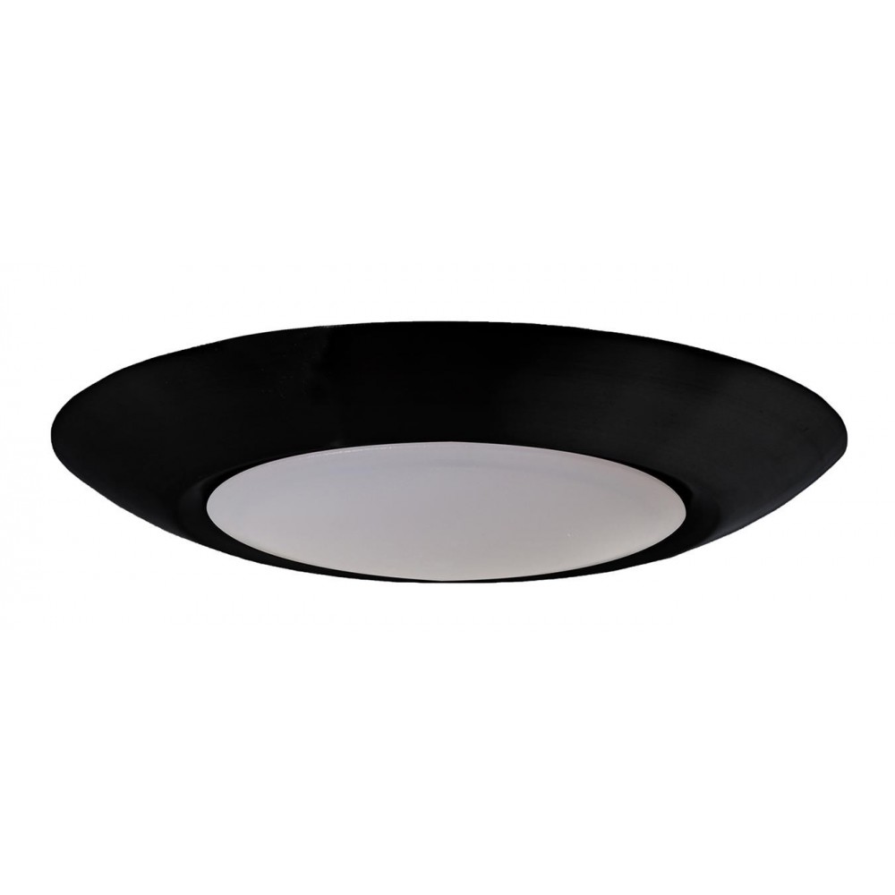 6" LED Slim line Flushmount, Title 24 in Flat Black