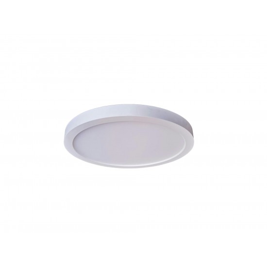 6" LED Slim line Flushmount, Title 24 in White, X9206-W-LED