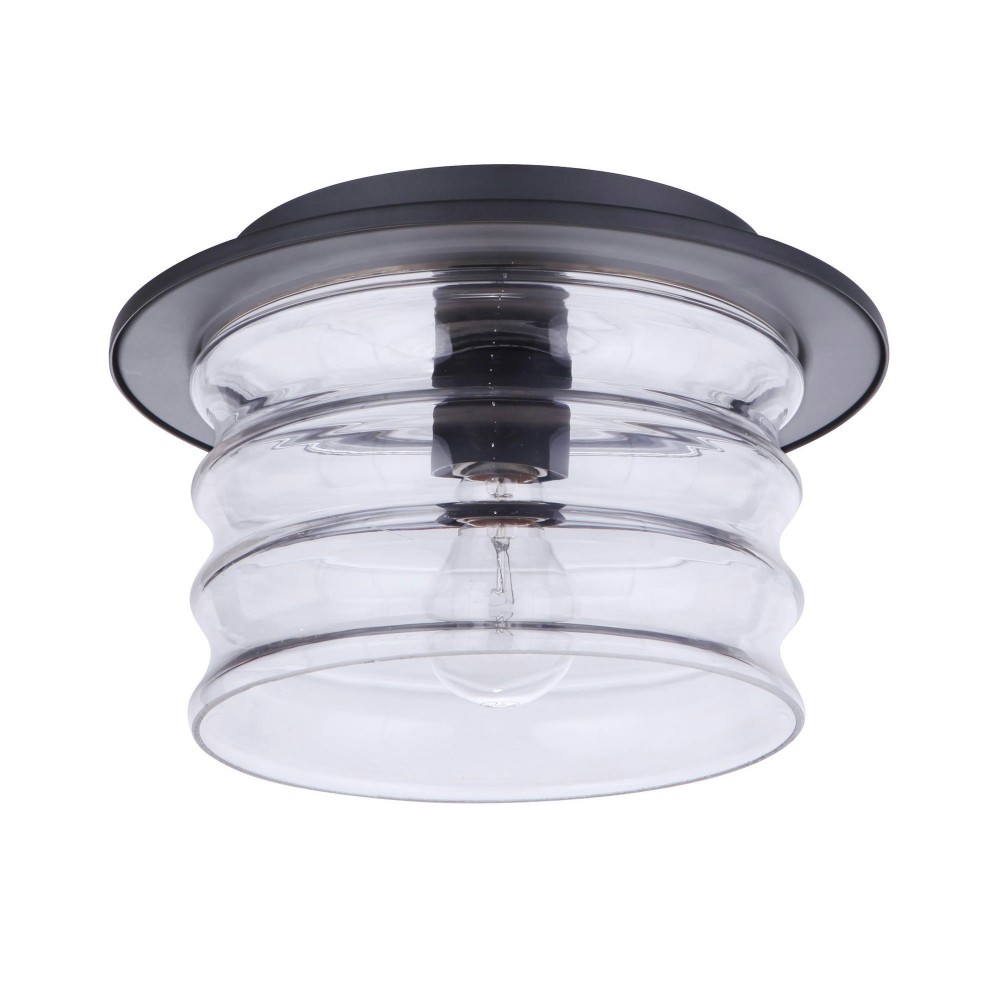1 Light Outdoor Flush Mount, ZA3637-MN 1 Light Outdoor Flush Mount, ZA3637-MN