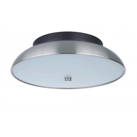 Craftmade Silver 12.5" Flushmount Light