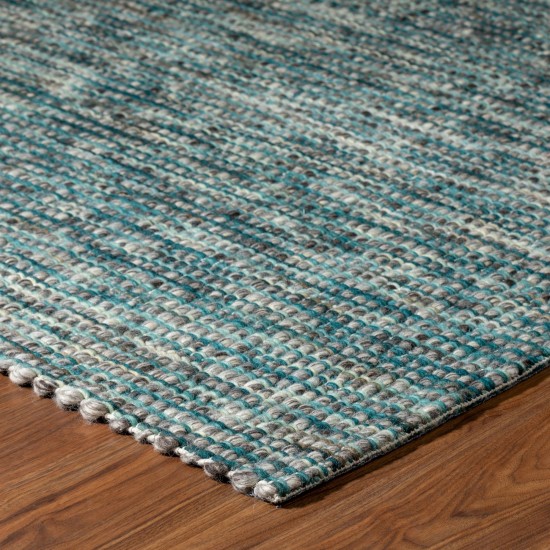 Bondi BD1 Turquoise 4' x 4' Octagon Rug