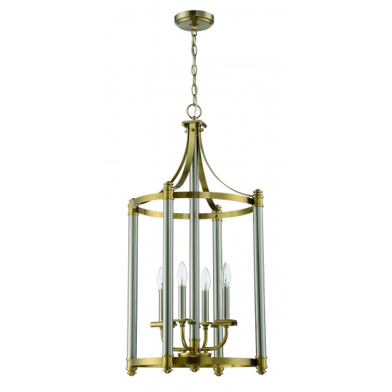 Craftmade Silver 18" Foyer light