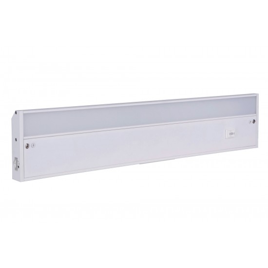 18" Under Cabinet Light Bar, White