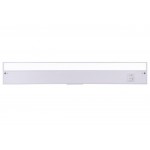 Undercabinet 3-in-1 Color Temperature Adjustable 24" LED Light Bar in White