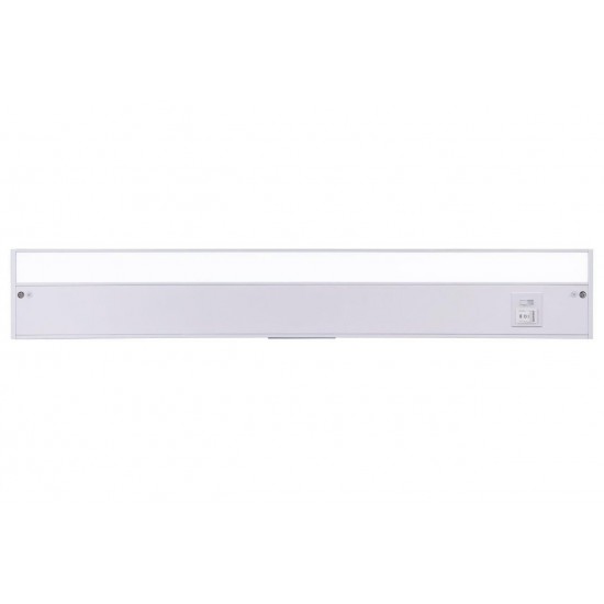 Undercabinet 3-in-1 Color Temperature Adjustable 24" LED Light Bar in White