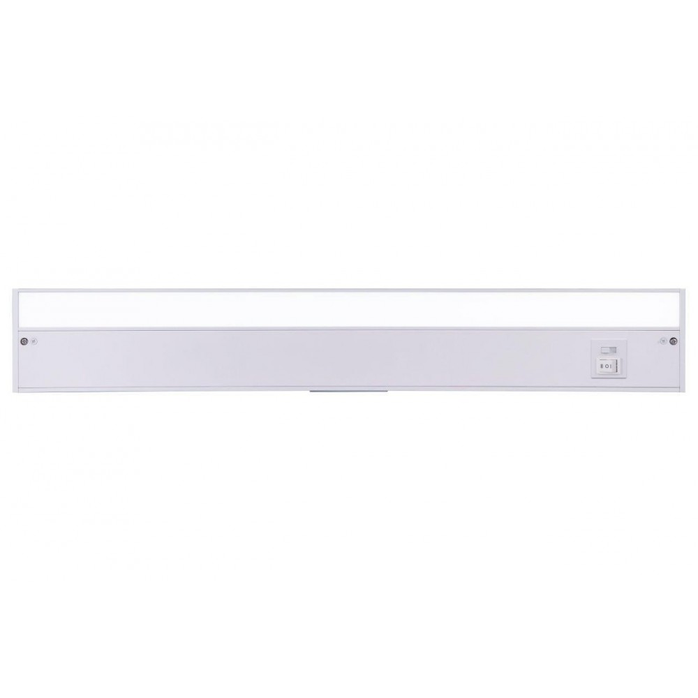 Undercabinet 3-in-1 Color Temperature Adjustable 24" LED Light Bar in White