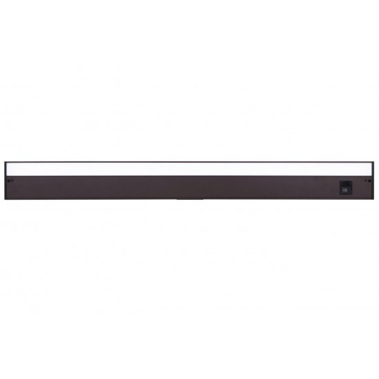Undercabinet 3-in-1 Color Temperature Adjustable 36" LED Light Bar in Bronze