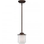 Kenswick 1 Light Mini Pendant in Peruvian Bronze