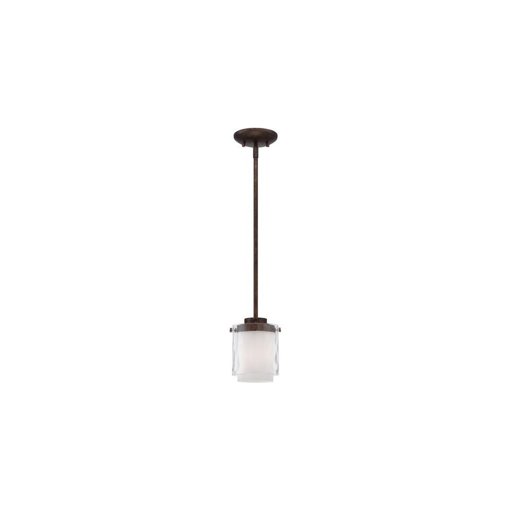 Kenswick 1 Light Mini Pendant in Peruvian Bronze