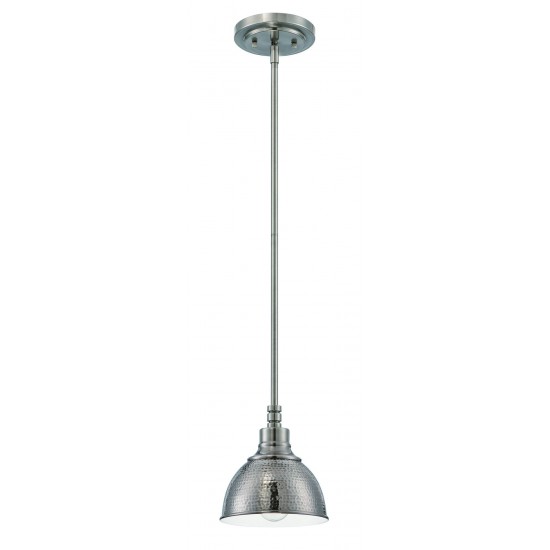 Timarron 1 Light Mini Pendant in Antique Nickel