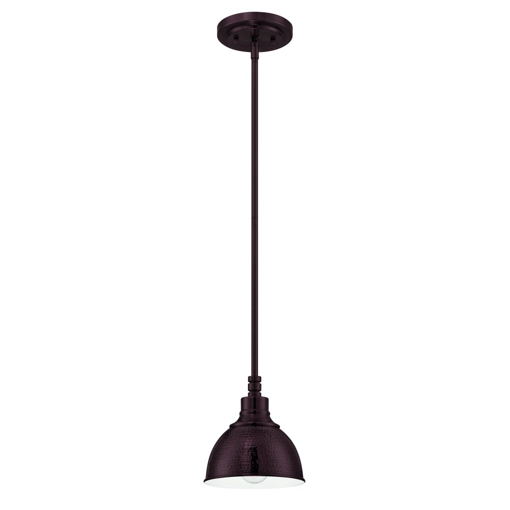 Timarron 1 Light Mini Pendant in Aged Bronze