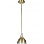 Timarron 1 Light Mini Pendant in Legacy Brass