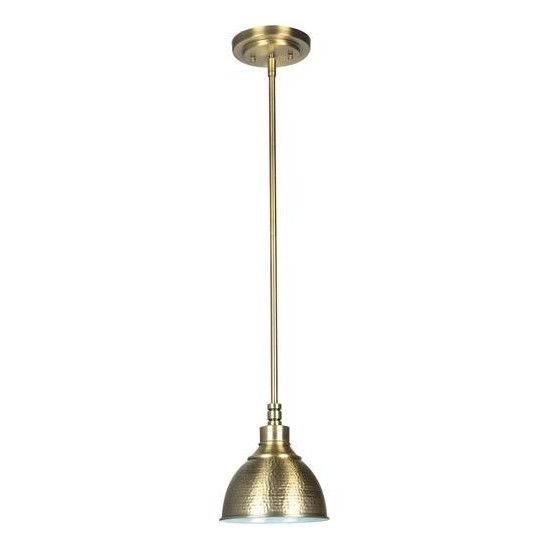 Timarron 1 Light Mini Pendant in Legacy Brass