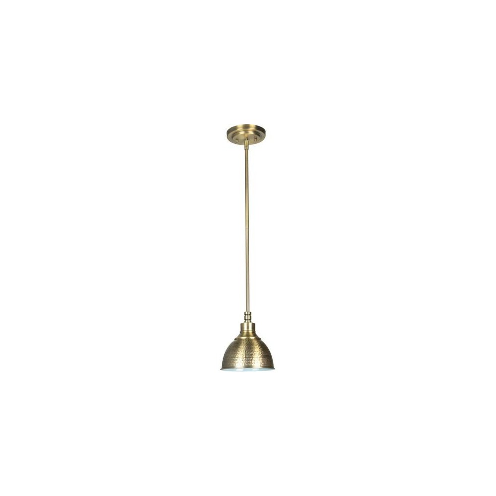 Timarron 1 Light Mini Pendant in Legacy Brass