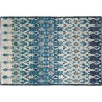 Brisbane BR1 Indigo 1\'8" x 2\'6" Rug