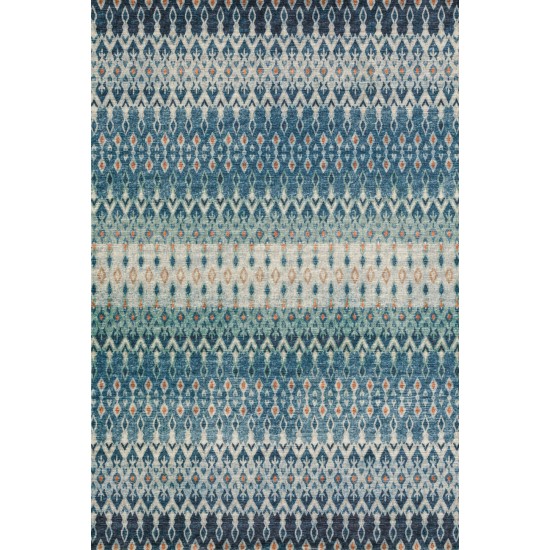 Brisbane BR1 Indigo 3' x 5' Rug