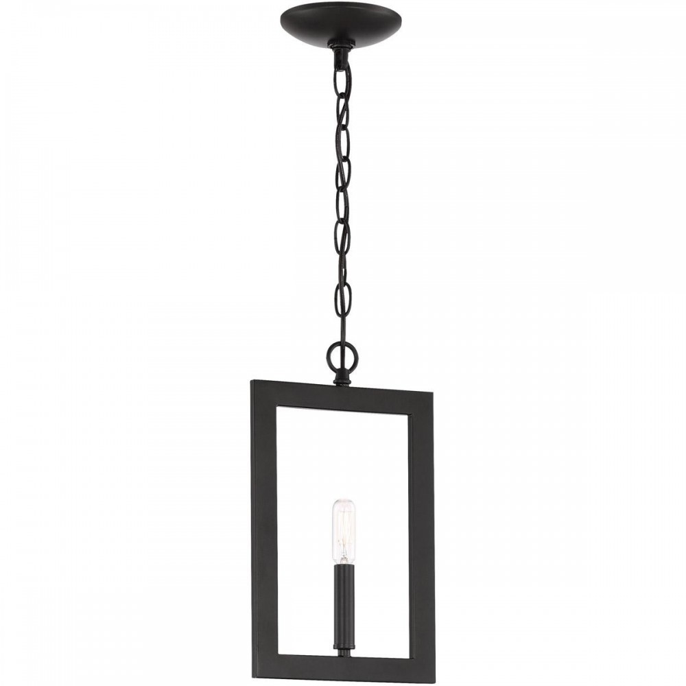 Portrait Mini Pendant 1 Light Espresso