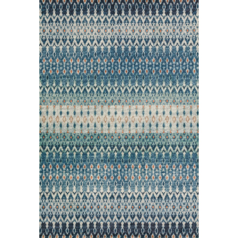 Brisbane BR1 Indigo 5' x 7'6" Rug