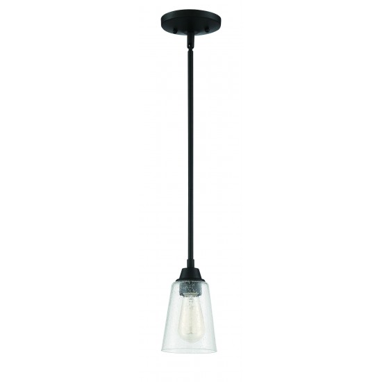 Grace 1 Light Mini Pendant in Brushed Polished Nickel, 41991-ESP-CS