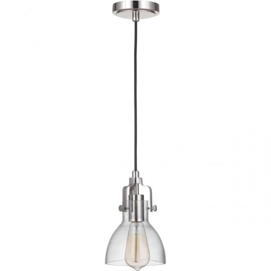 Pendant Mini Pendant 1 Light Polished Nickel, P831PLN1-C