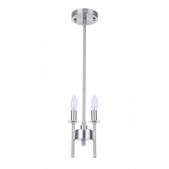 2 Light Mini Pendant, 54392-BNK