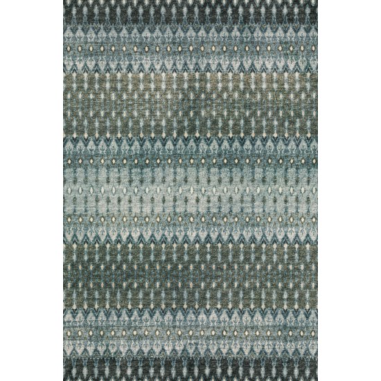 Brisbane BR1 Mineral Blue 3' x 5' Rug