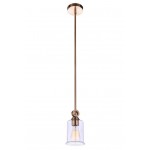 Romero Mini Pendant 1 Light Satin Brass