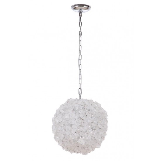 Roxx 1 Light Pendant w/ Chain, Chrome, 48491-CH