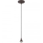 Design-A-Fixture 1 Light Mini Pendant Hardware in Aged Bronze