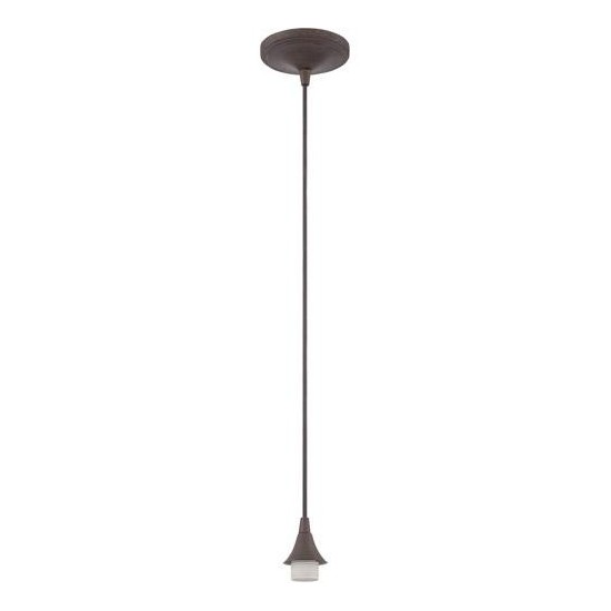 Design-A-Fixture 1 Light Mini Pendant Hardware in Aged Bronze