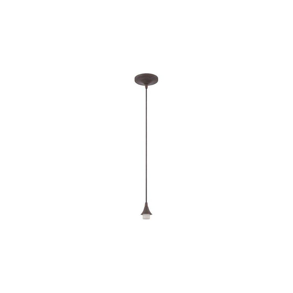 Design-A-Fixture 1 Light Mini Pendant Hardware in Aged Bronze