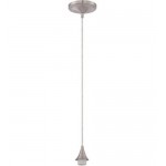 Design-A-Fixture 1 Light Mini Pendant Hardware in Polished Nickel, CPM-PNK