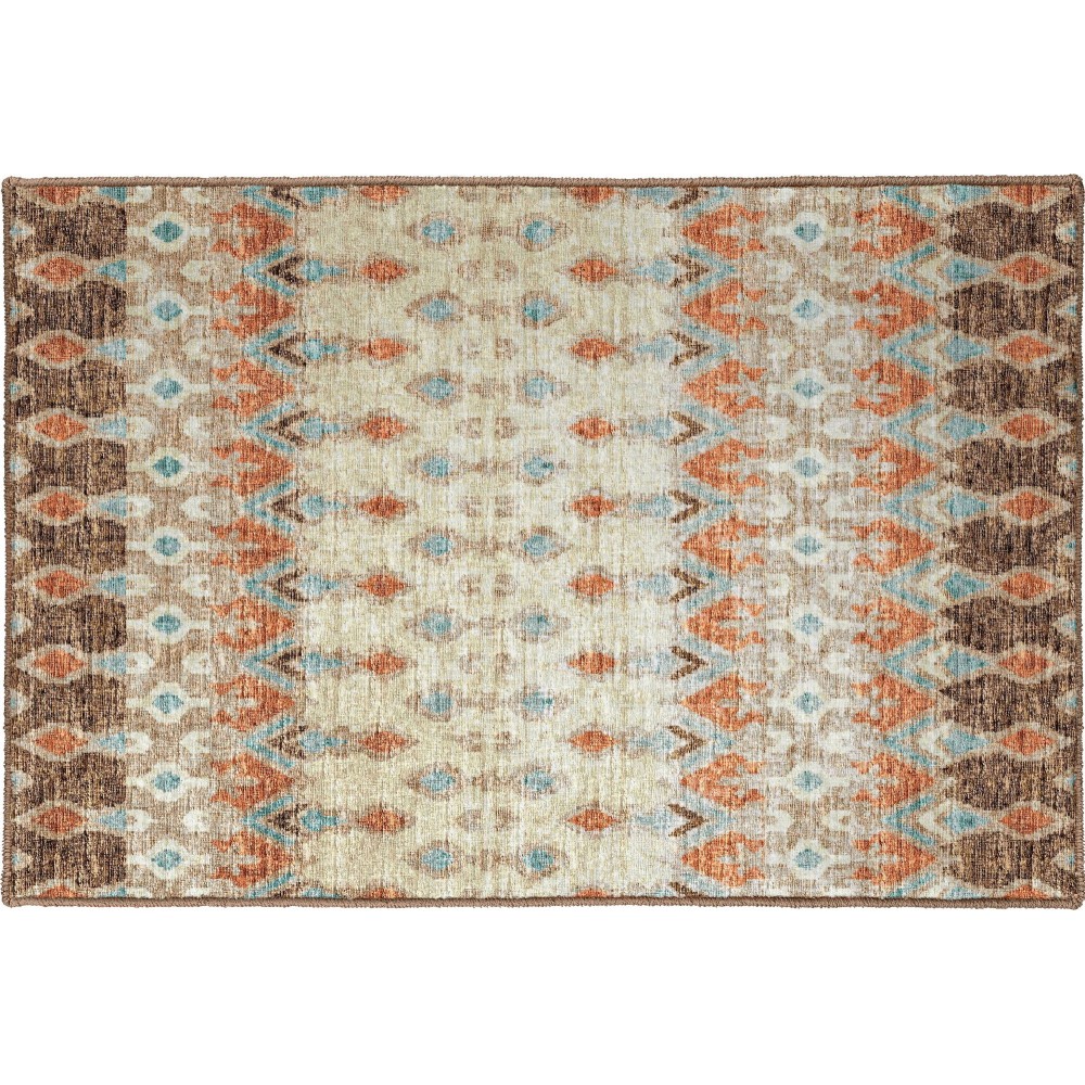 Brisbane BR1 Mocha 1'8" x 2'6" Rug