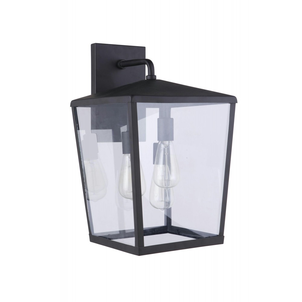 Olsen Outdoor Lantern 3 Light in Midnight, ZA4634-MN