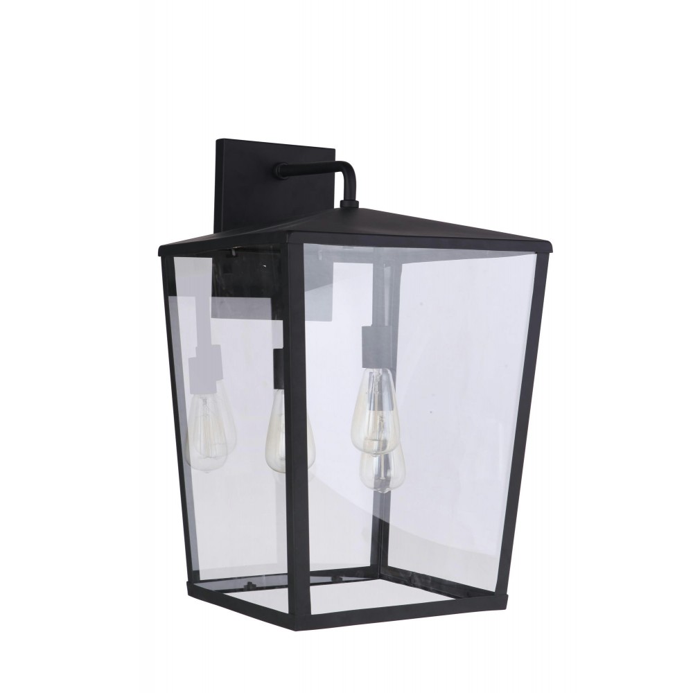 Olsen Outdoor Lantern 3 Light in Midnight, ZA4644-MN