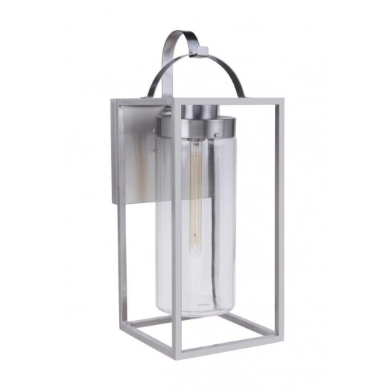 Neo Extra Large Outdoor Lantern 1 Light Satin Aluminum