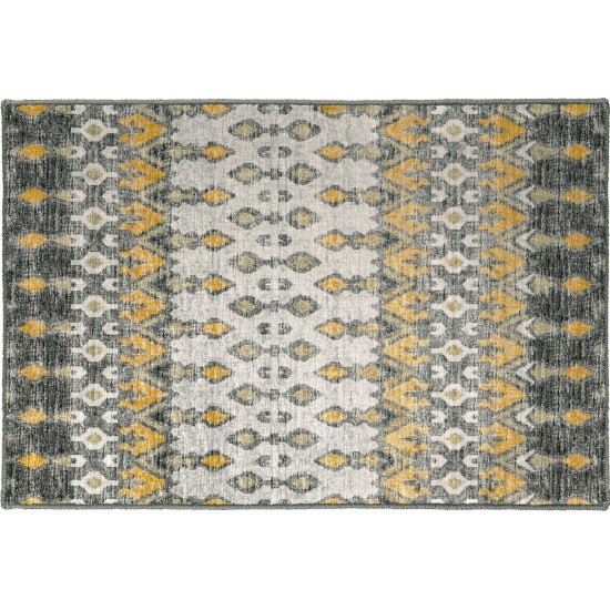 Brisbane BR1 Pewter 1'8" x 2'6" Rug