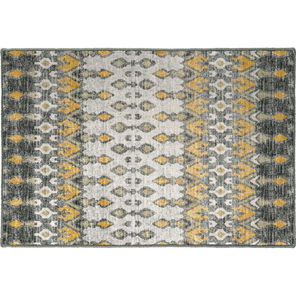 Brisbane BR1 Pewter 1'8" x 2'6" Rug