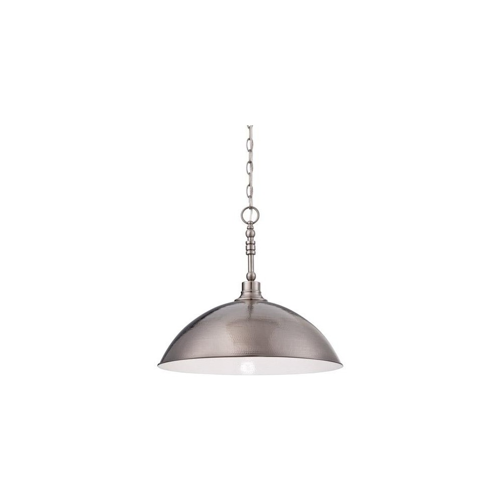 Timarron 1 Light Large Pendant in Antique Nickel