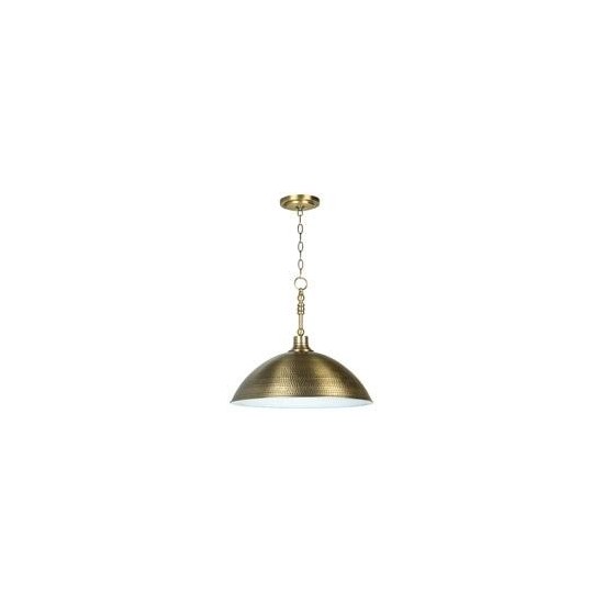 Timarron 1 Light Large Pendant in Legacy Brass