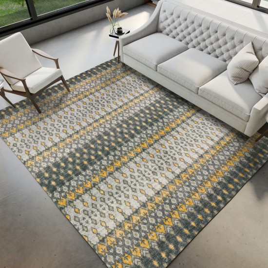 Brisbane BR1 Pewter 3' x 5' Rug