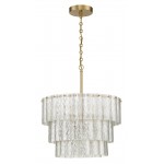 Museo Pendant 12 Light Satin Brass