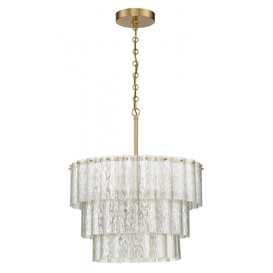 Museo Pendant 12 Light Satin Brass