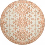 Brisbane BR2 Ivory 8' x 8' Round Rug