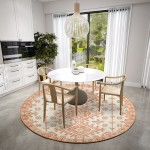 Brisbane BR2 Ivory 8' x 8' Round Rug